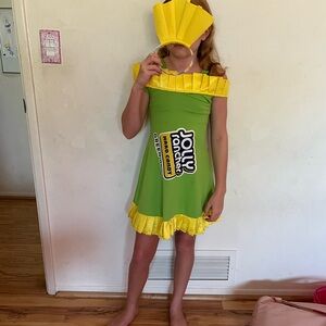 Green and Yellow Kids Costume